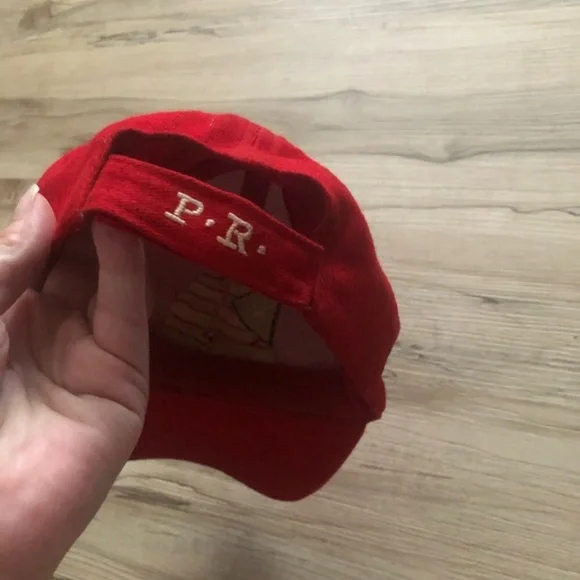 Red Puerto Rico Flag Cap - Picture 5 of 10